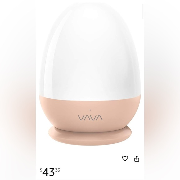 VAVA VA-CL006 Kids Baby Night Light ABS+PC Touch Control Timer Setting in Pink - Picture 13 of 13